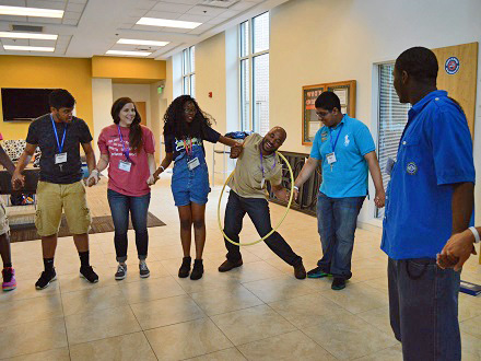 team building challenges for teens